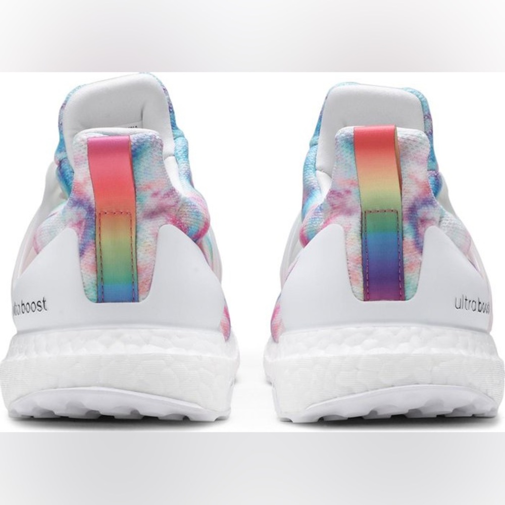Adidas Ultraboost 4.0 DNA Tie Dye Rainbow Shoes Women’s 7.5 - Picture 5 of 17